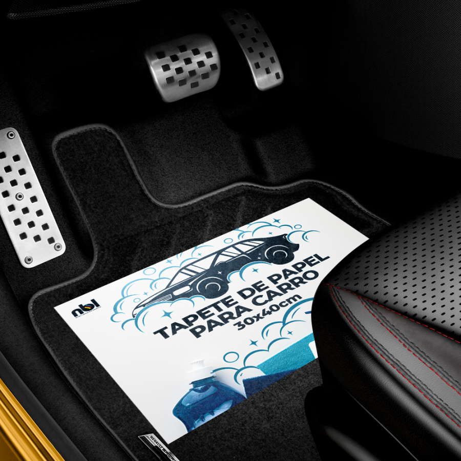 Tapete de Papel para Carro